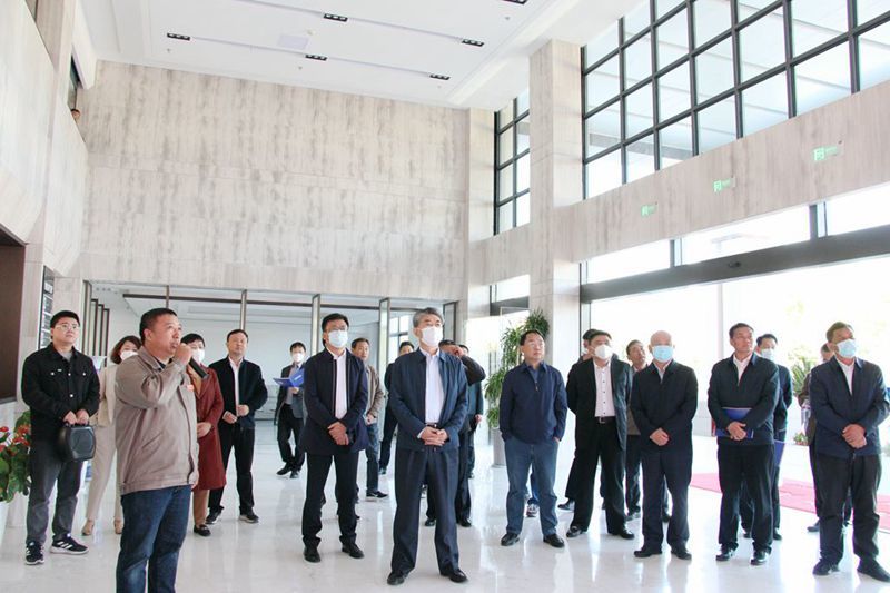 Deng Xiangyang and his delegation visited the company to inspect the work of employment promotion action