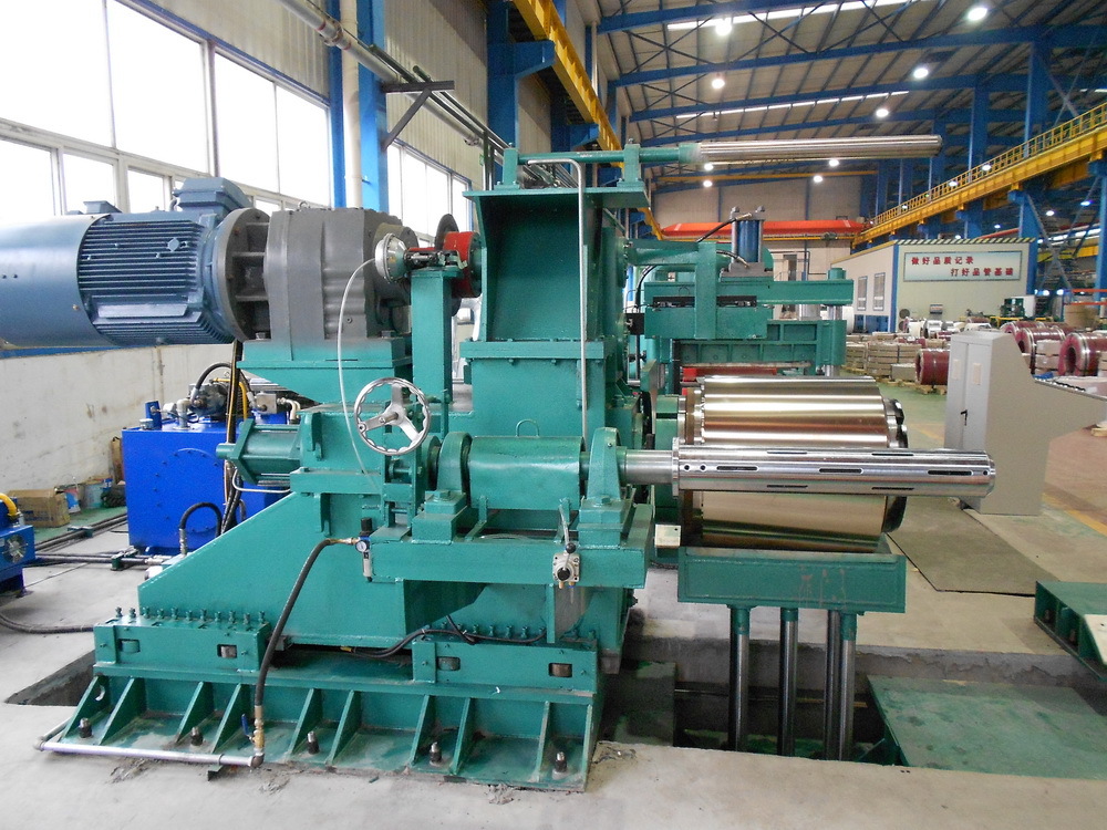 Bright annealing line for continuous precision thin coils