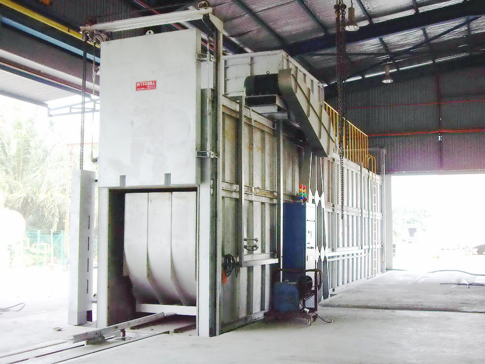 Aluminum alloy aging furnace