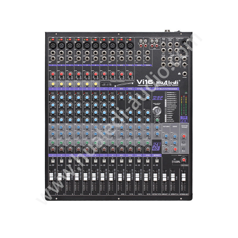 16 channels mixing console ktv
