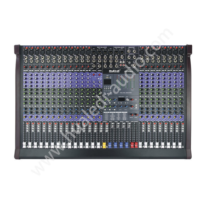 24 channels mixing console ktv