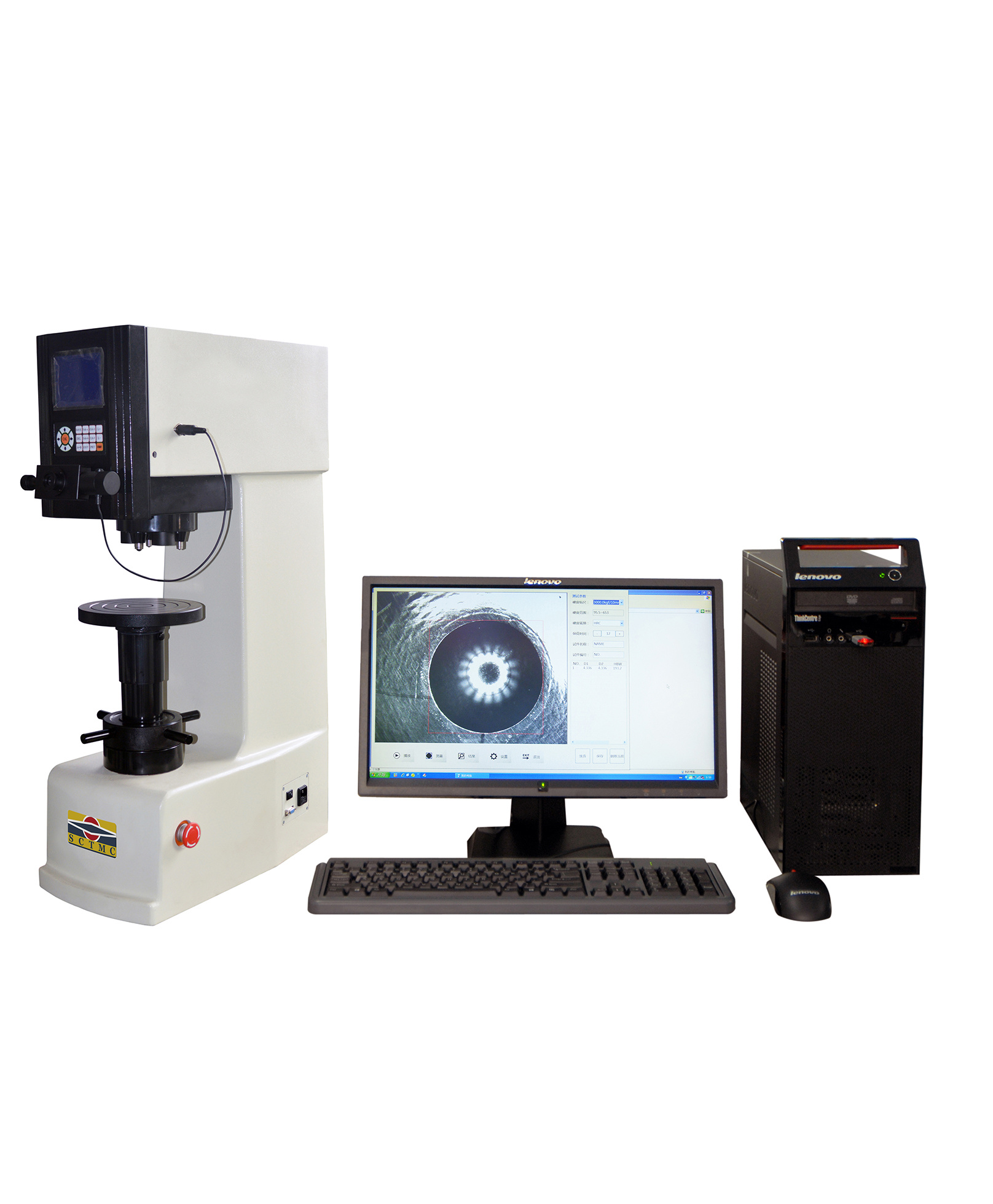 Brinell CCD Image Automatic Measuring System