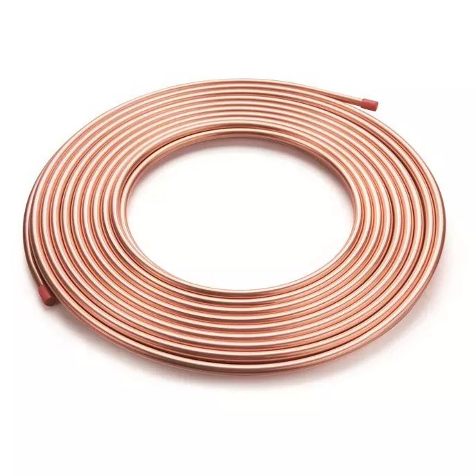 High quality Refrigeration air conditioner connecting copper pipe manufacture pancake coil capillary copper coil copper tube