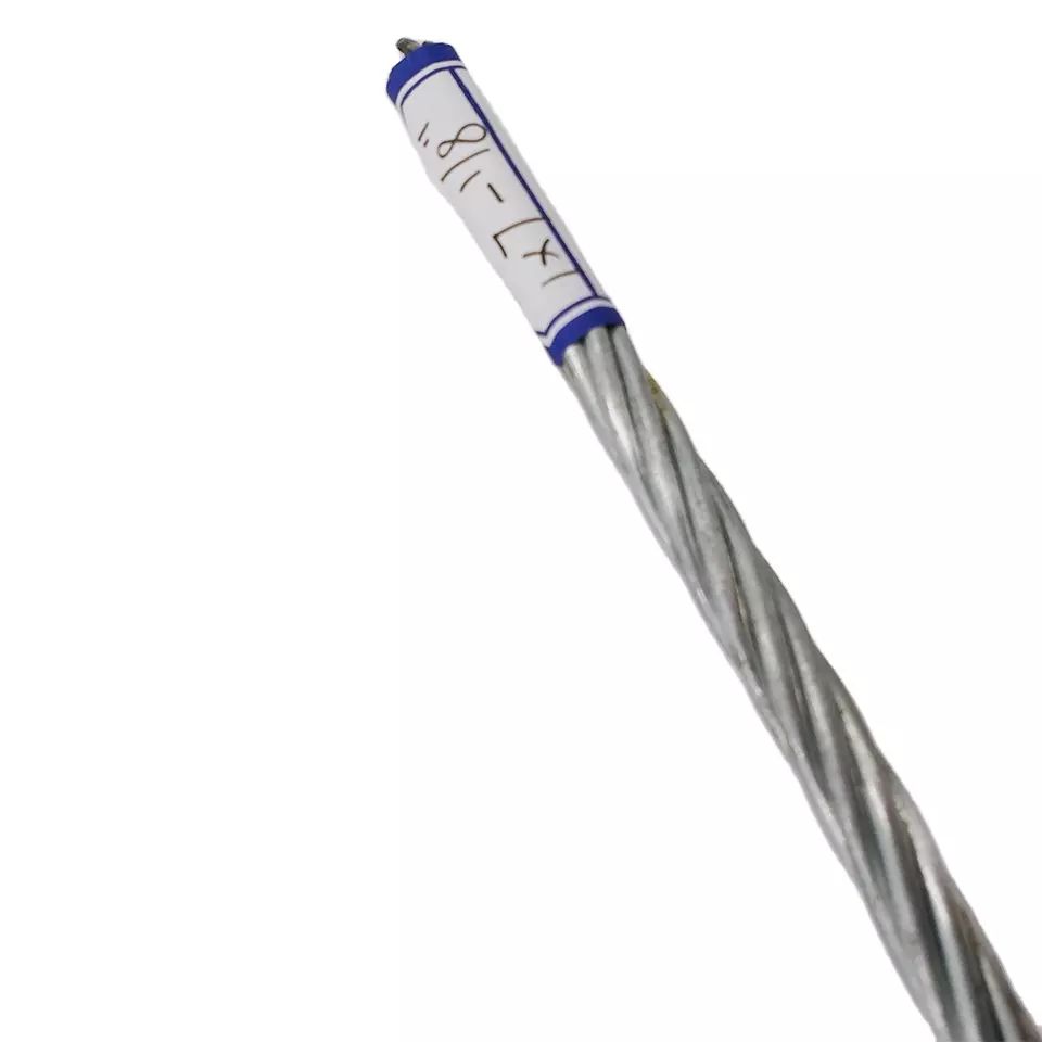 1/8" to 5/8" ASTM A 475 Standard Stay Wire 1x19/1x7 Galvanized Steel Wire Strand