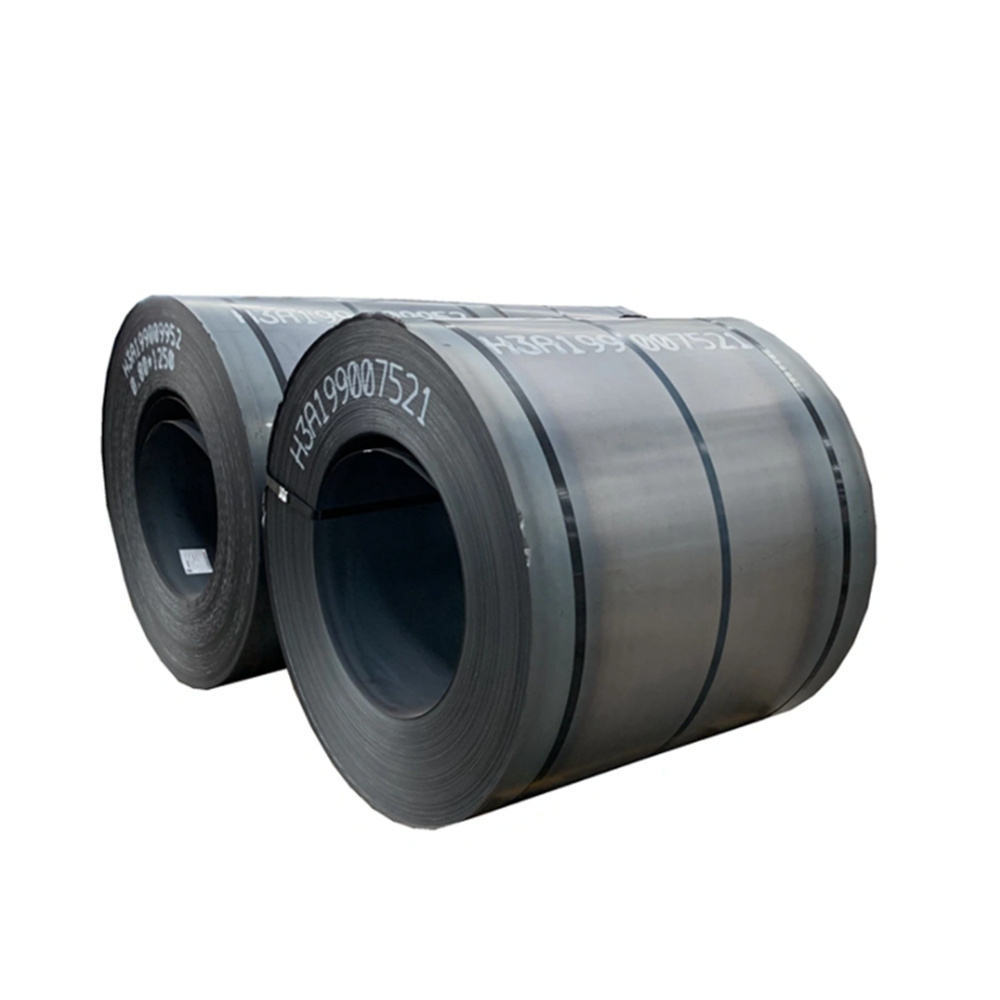 Astm A36 Grade 12mm 16mm Black Hr Metal Rolls For Heat Exchangers Ms Carbon Hot Rolled Steel Coils