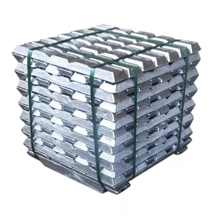 Whosale 99.5% 99.7% 99.99% 99.9% ADC12 4-1 Customizable alloy factory Aluminum ingots