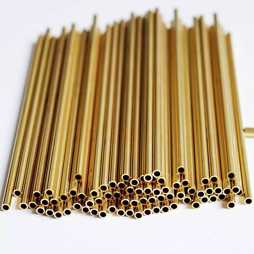 C23000 C35600 C42500 C52100 C68800 C73500 Copper tube 1.5mm Thickness brass pipe