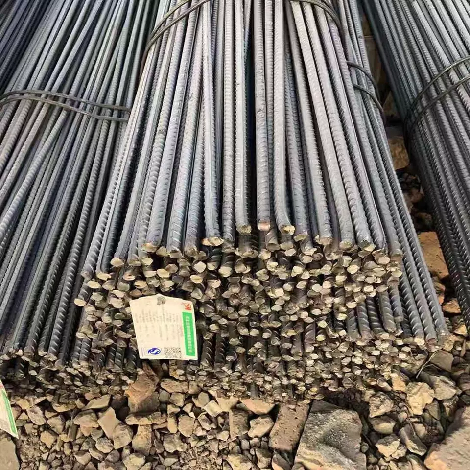 Rebar Hrb 355 Hrb400 Hrb500 8mm 10mm 12mm 14mm 16mm cement iron rod Reinforcing Deformed rebar Steel Bars rod