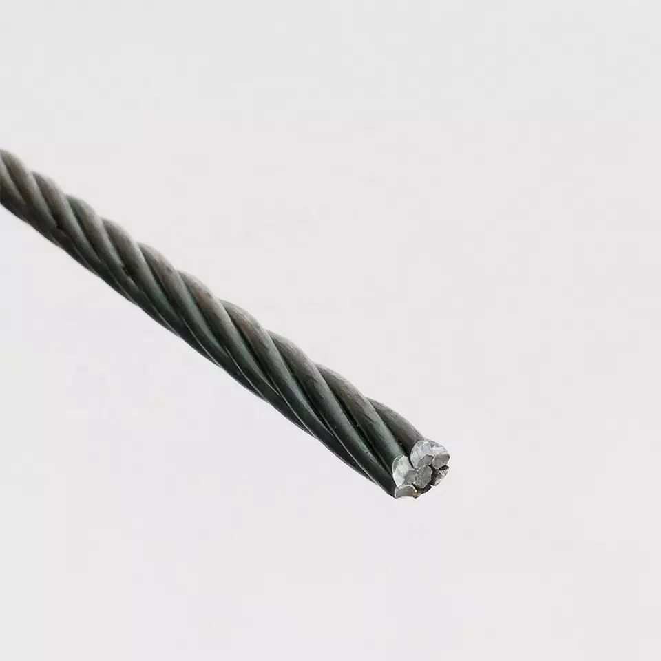 1/8" to 5/8" ASTM A 475 Standard Stay Wire 1x19/1x7 Galvanized Steel Wire Strand