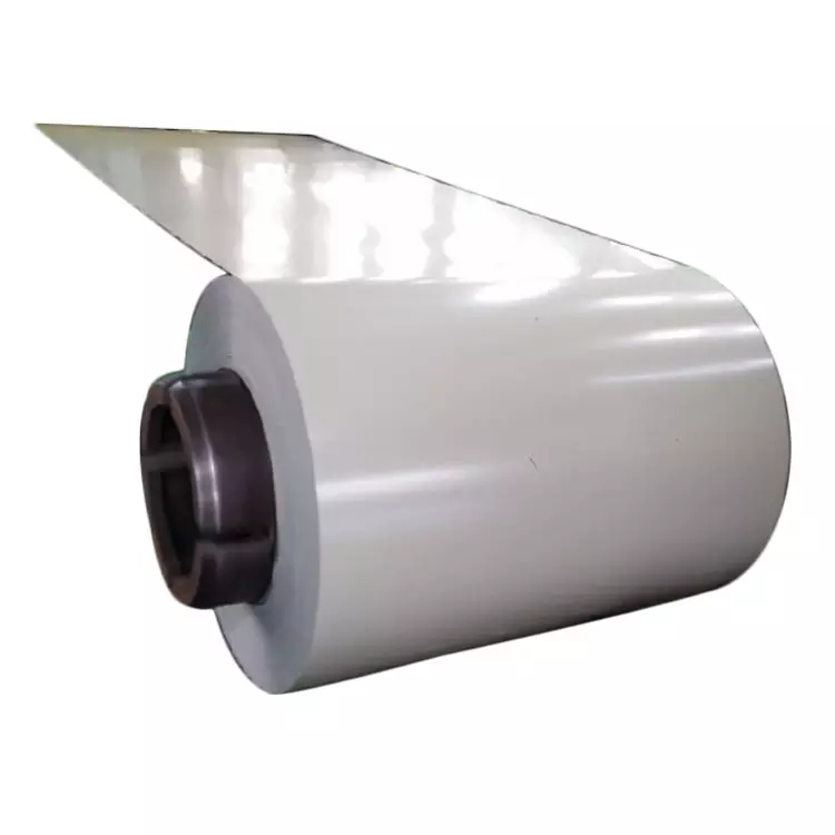 PPGI steel coil 1mm thick Double Coated Color Painted Metal Roll Galvanized Zinc Coating Red White color PPGI coils