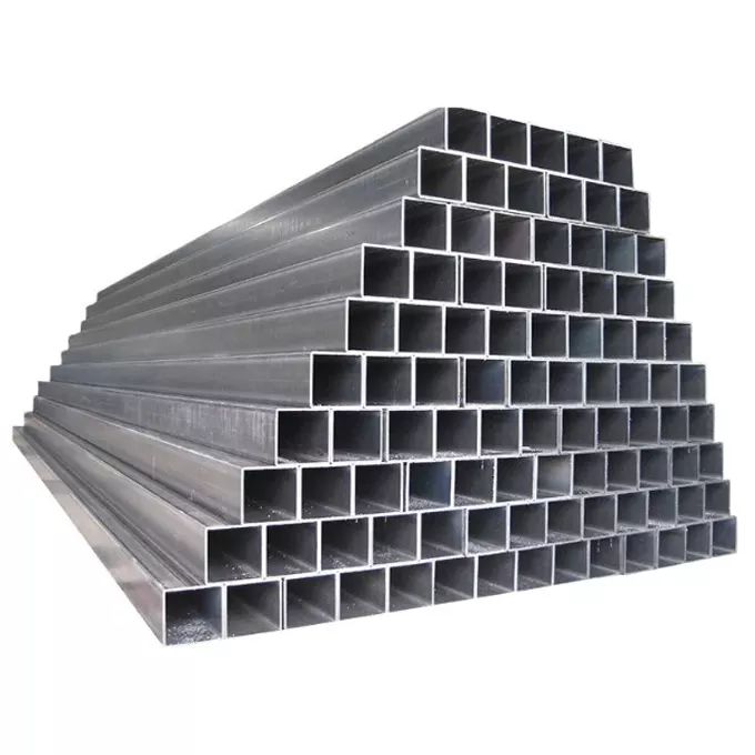Hot Dip Galvanized Steel Square/ Rectangular Pipes Shs Hollow Section Welded Gi Steel Tube