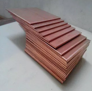 99.99% Pure Electrolyte Copper Cathode C12000 C11000 C18150 Customized Copper Plate Sheet