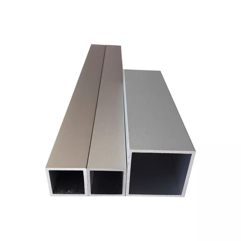 Aluminum square tube Hollow tube rectangular aluminum square flat tube