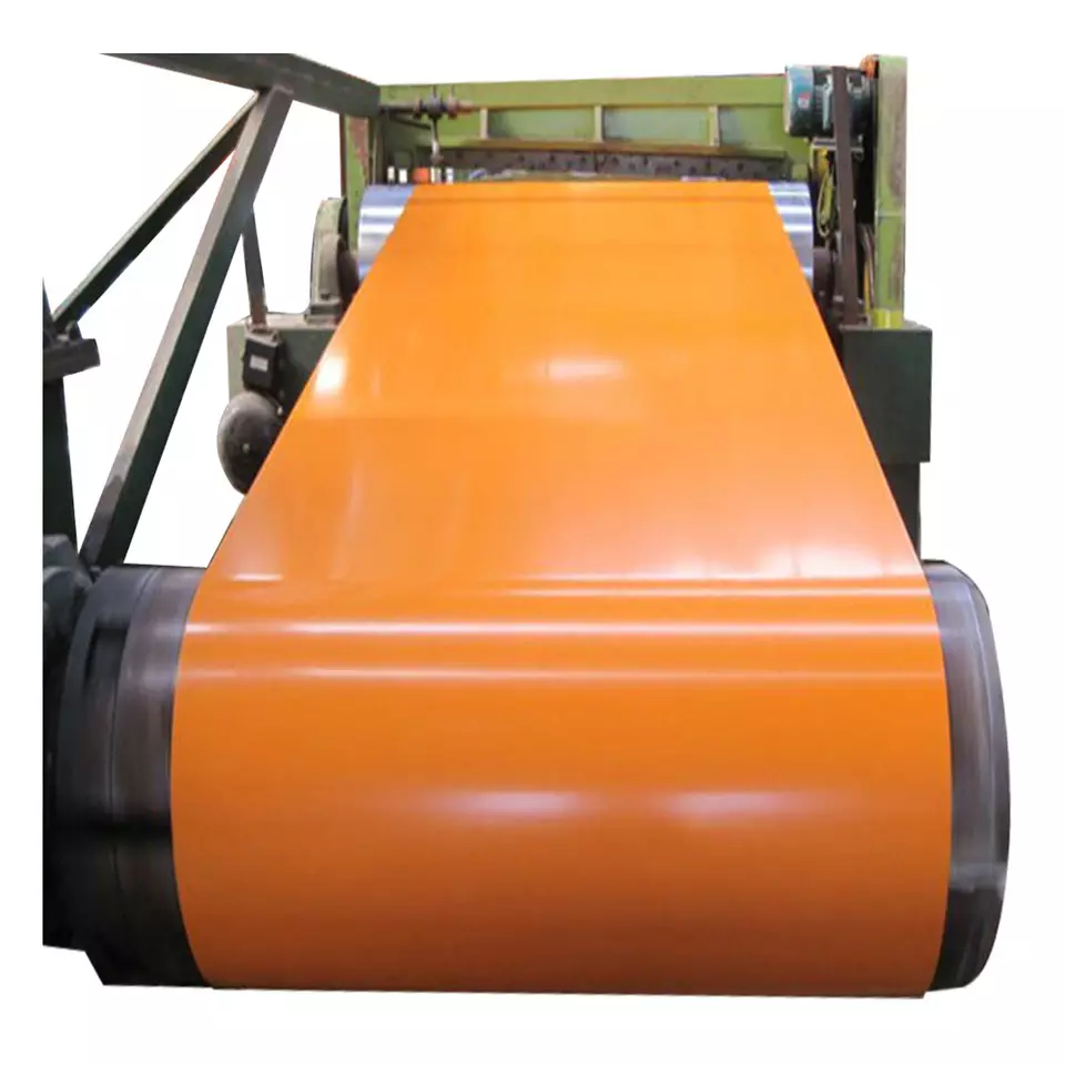 Double Coated Color Painted Metal Roll Paint Galvanized Zinc Coating PPGI PPGL Steel Coil/Sheets In Coil