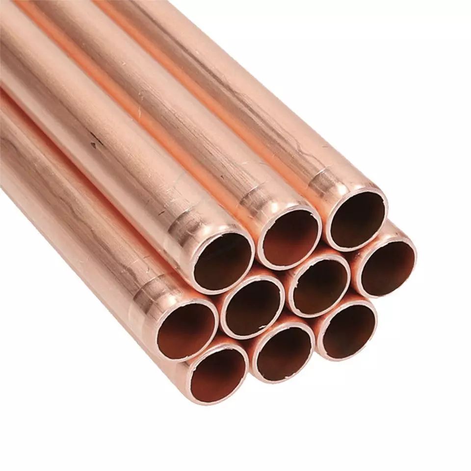 Chinese factory B819 TU2 H62 C28000 C44300 c68700 22mm hard temper 1/4 heat pipe copper tube