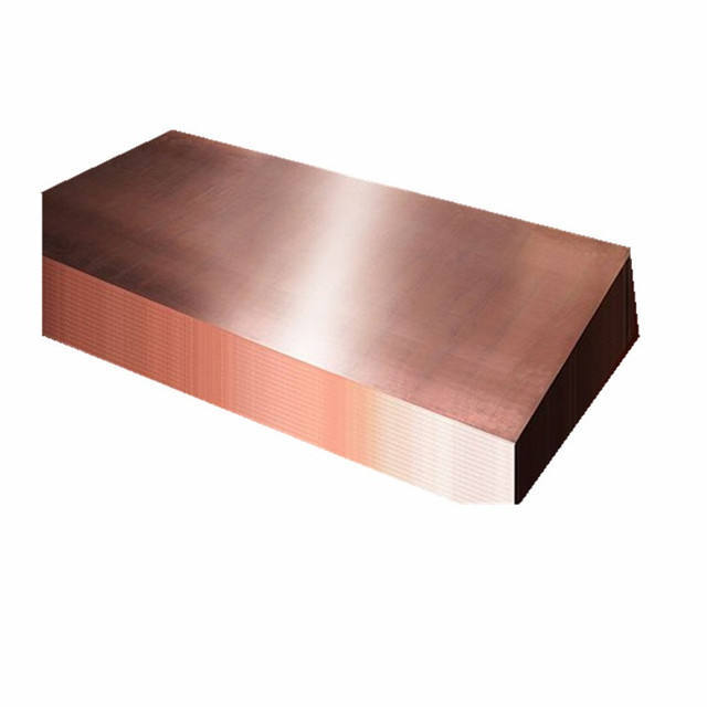 99.99% Pure Electrolyte Copper Cathode C12000 C11000 C18150 Customized Copper Plate Sheet
