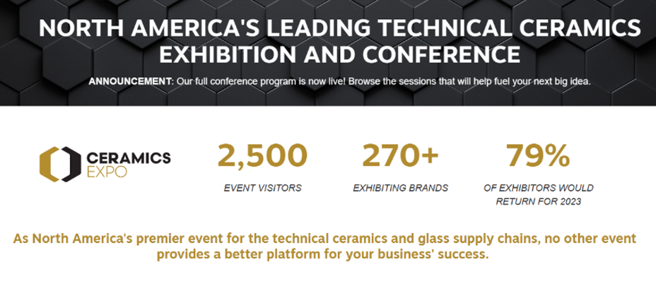 [Foreign] Sanzer at Ceramic Expo in USA, 1-3 May, 2023