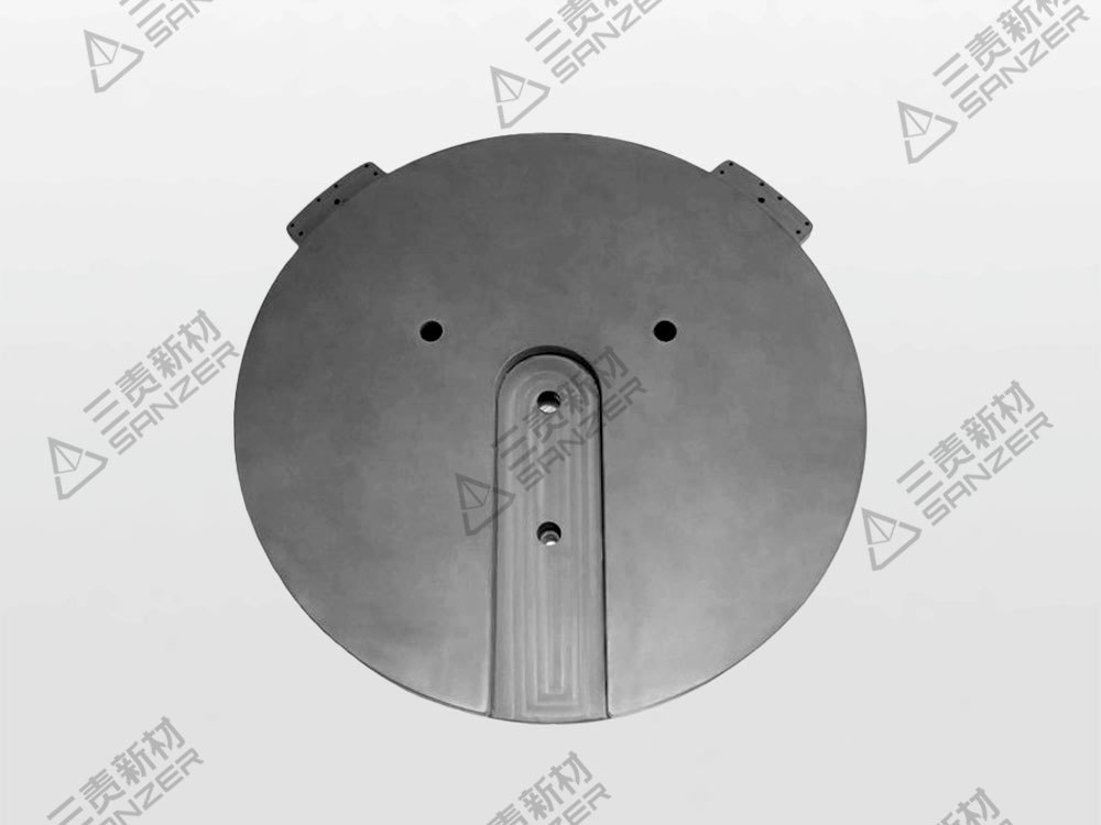 Silicon carbide vacuum chuck