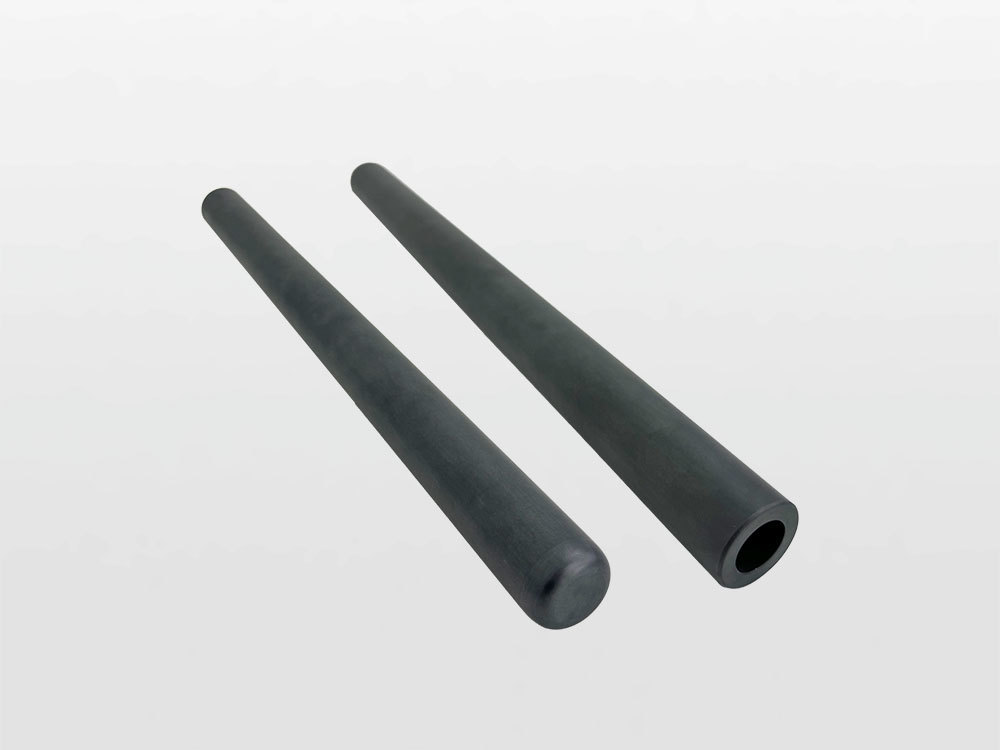Silicon carbide heating element protection tube