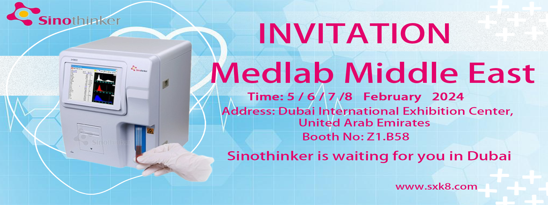 Arab International Medical Laboratory Instruments and Equipment Exhibition（Medlab Middle East）