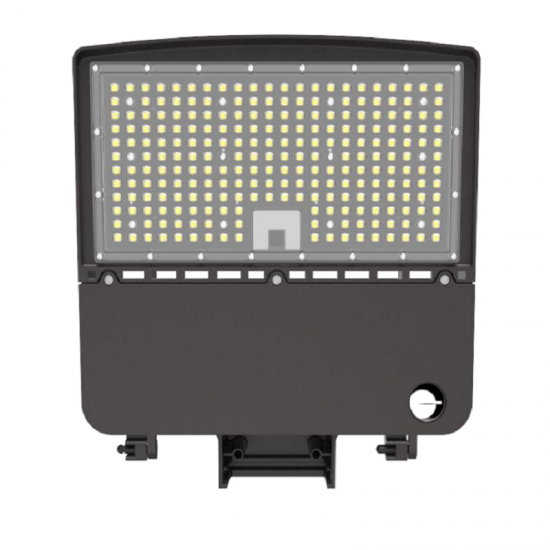 100W LED Shoebox Light With Microwave Motion Sensor