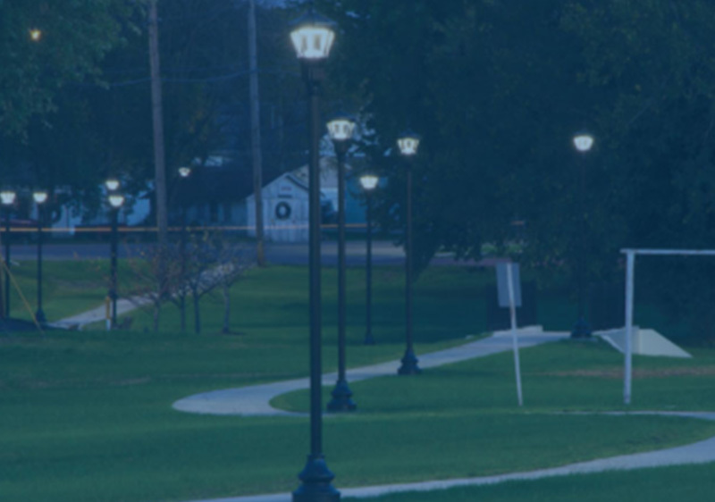 Soluciones de iluminación para parques y entretenimiento