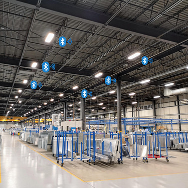 factory lighting LED smart linear high bay