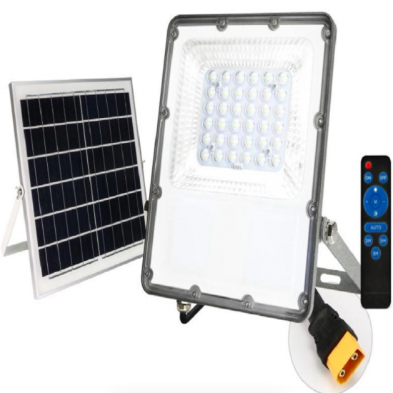 remote controled LED solar flood light
