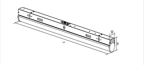 the dimension of linear strip light