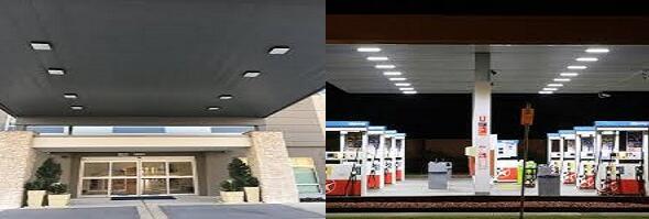 50W LED Parking Garage Light
