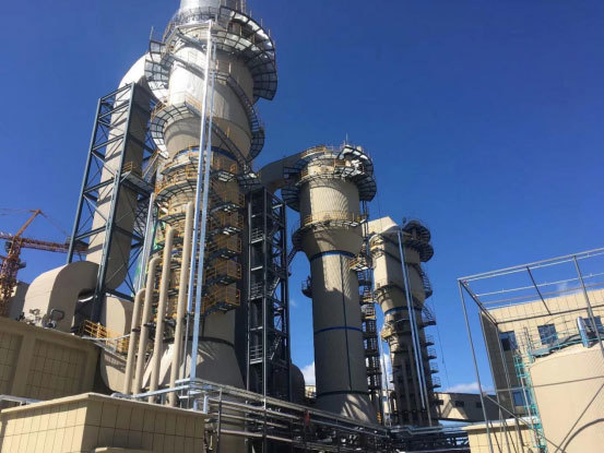 內(nèi)蒙古齊魯制藥3×150t/h鍋爐脫硫濕電工程