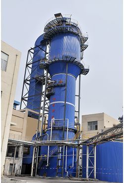青島黃島熱電廠240t/h鍋爐脫硫濕電工程