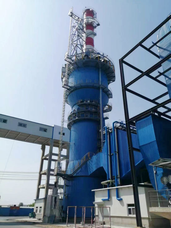 新鄉(xiāng)化纖360t/h濕法脫硫+濕電工程