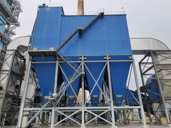 河南金丹200t/h除塵工程