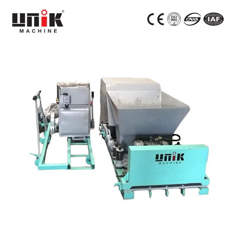 Concrete lintel machine