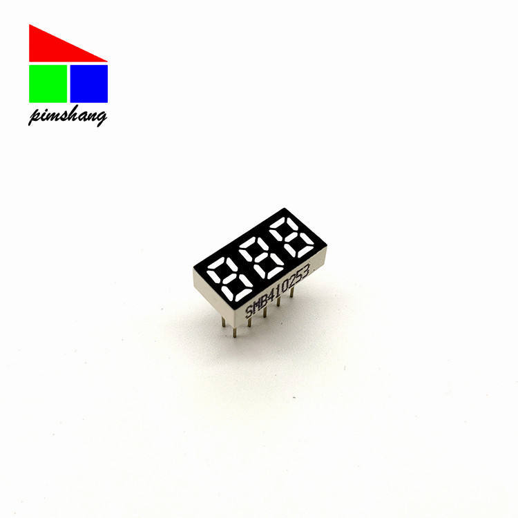 0.25 Inch 3 Digit 7 Segment Led Display For Apparatus And Instrument