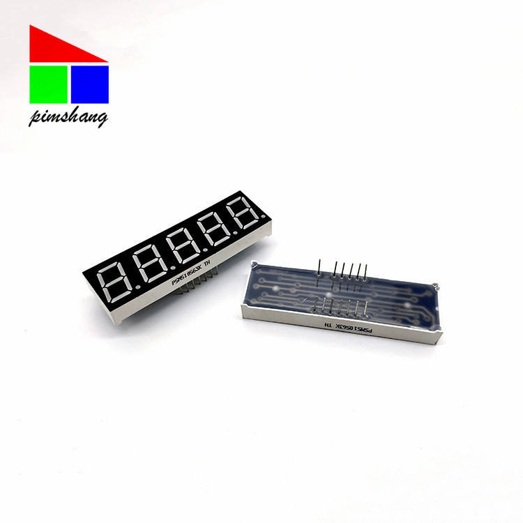 Chinese supplier 5 digit 0.56 inch nixie tube super red 7 segment led display