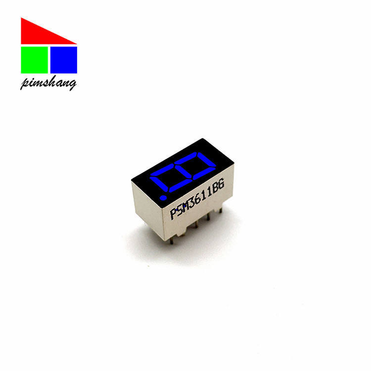 Red 1 digit 7 segment 0.36 inch digital tube