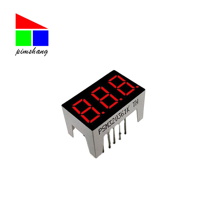 High plastic case 0.36 inch 3 bit 7 segment digital tube for display of tea bar machine