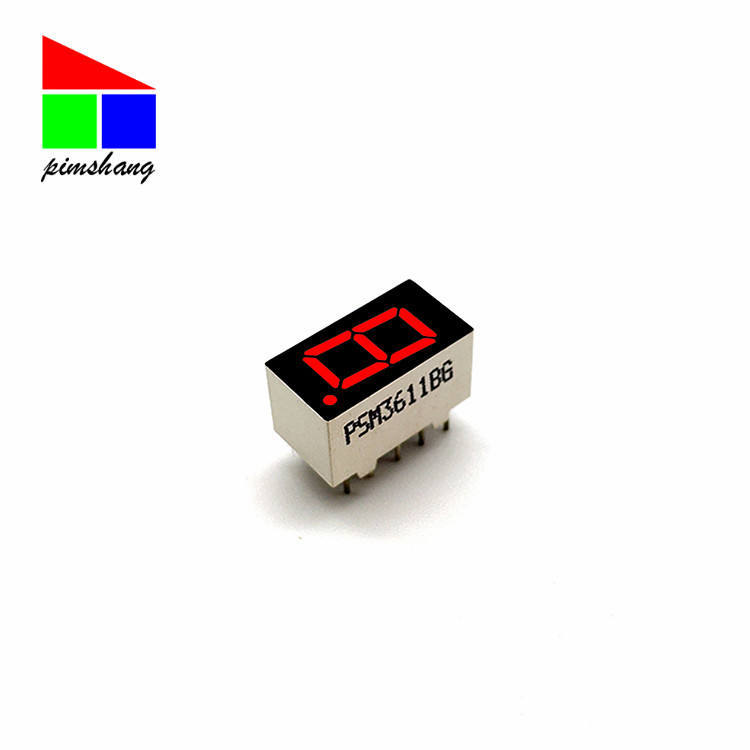 Small size digital tube 0.36 inch 1 digit 7 segment display