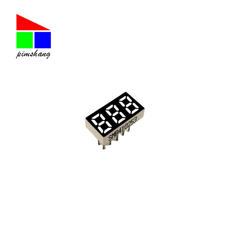 Factory Price Manufacture Nixie Tube 0.25 Inch Three Digit 7 Segment LED Display
