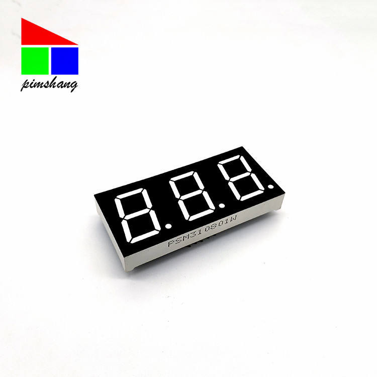 Professional Factory 0.8 inch 3 Digits 7 Segment LED Display for Car USB MP3 Player