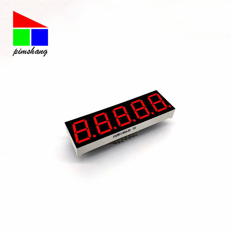 0.56 inch 5 digit 7 segment led display for instrument and apparatus