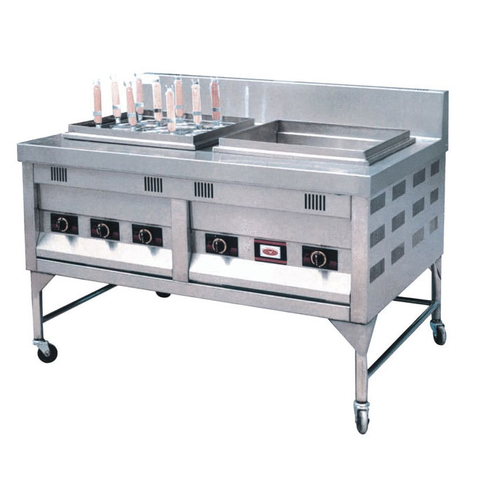 BDG-7PIA噴流式煮面機帶湯盆（電、氣兩種）