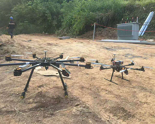 無人機(jī)電力放線