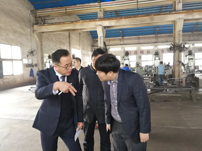 Korea Hyundai Lee Suk-ho and his party visited Jinxiang Half-shaft