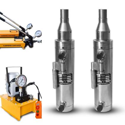 Which Hydraulic Jack Is Using For Single Strand Tensioning in Prestressed Construction ?