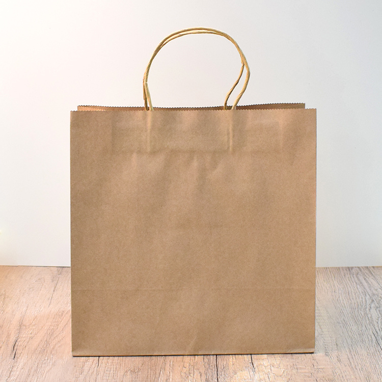 Kraft Paper Takeaway Bag