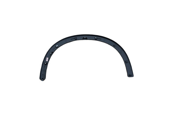 Car wheel eyebrow