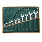 10-piece full polish open end wrench set